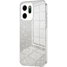 Захисний чохол Deexe Sparkles Cover для OPPO Reno 14 F/FS - Transparent: фото 1 з 7