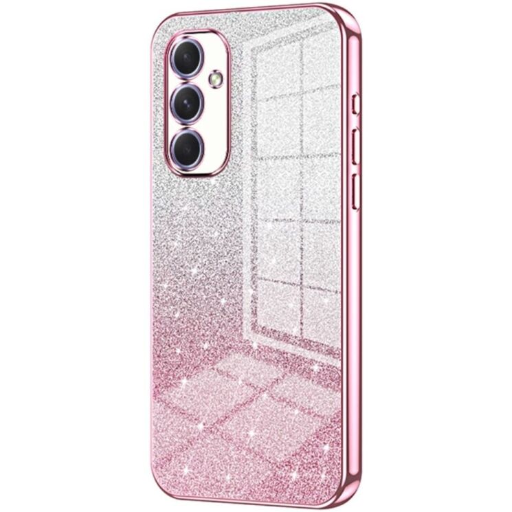 Захисний чохол Deexe Sparkles Cover для Samsung Galaxy A54 (A546) - Pink: фото 1 з 7