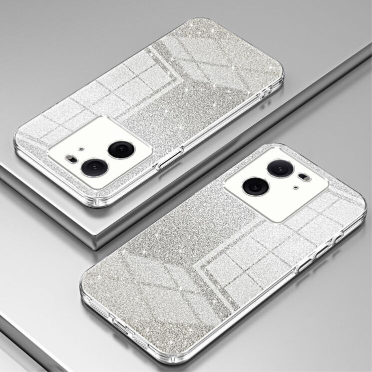 Защитный чехол Deexe Sparkles Cover для Xiaomi 13T / 13T Pro - Transparent: фото 2 из 7