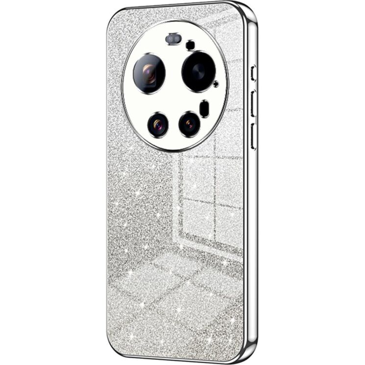 Защитный чехол Deexe Sparkles Cover для Xiaomi 17 Ultra - Silver: фото 1 из 7