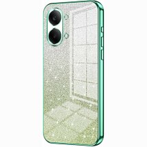 Захисний чохол Deexe Sparkles Cover для Xiaomi Poco X8 Pro Max - Green: фото 1 з 7