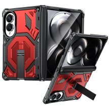Захисний чохол Deexe Tank Stand для Samsung Galaxy Fold 8 - Red: фото 1 з 10