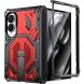 Захисний чохол Deexe Tank Stand для Samsung Galaxy Fold 8 - Red (424513R). Фото 2 з 10