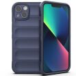 Защитный чехол Deexe Terra Case для Apple iPhone 13 - Dark Blue (370807DB)