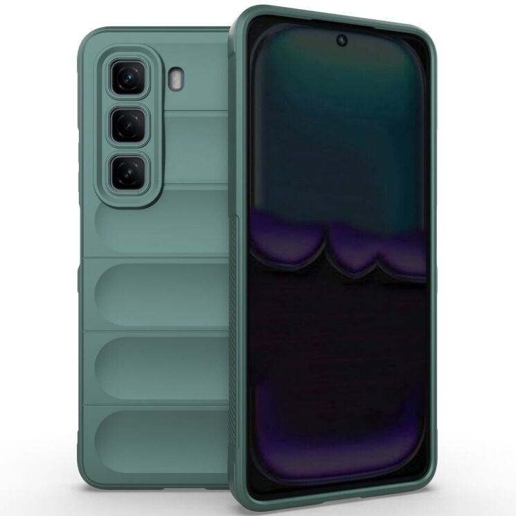 Защитный чехол Deexe Terra Case для Infinix Hot 50 - Green: фото 1 из 9
