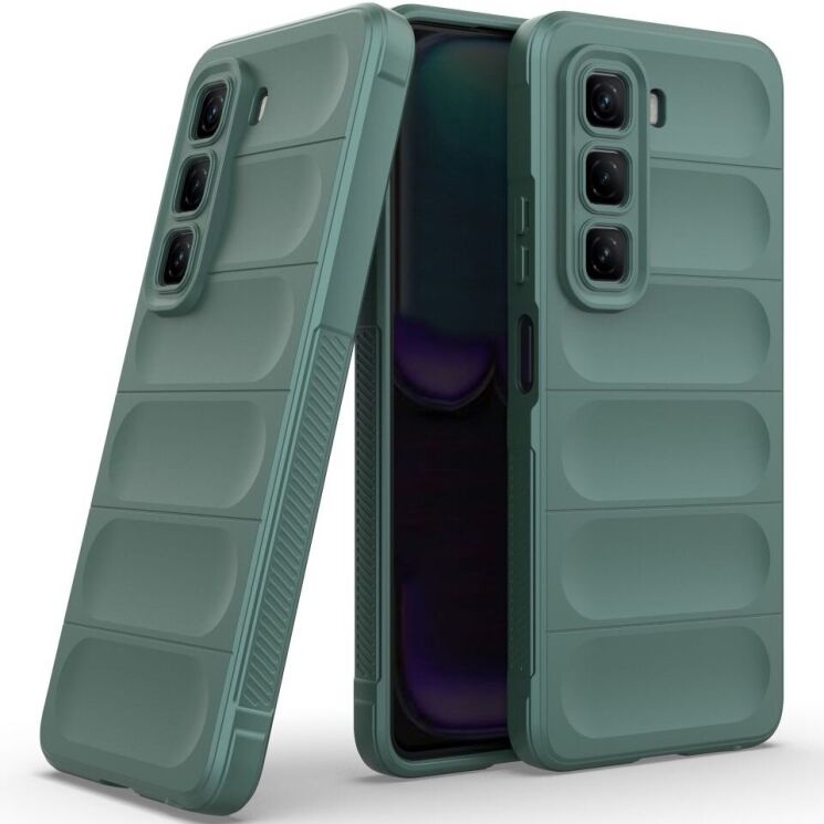Защитный чехол Deexe Terra Case для Infinix Hot 50 - Green: фото 2 из 9