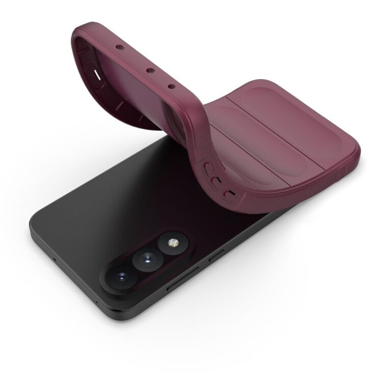Захисний чохол Deexe Terra Case для OnePlus Nord 5 / Ace 5 Ultra - Wine Red: фото 2 з 6