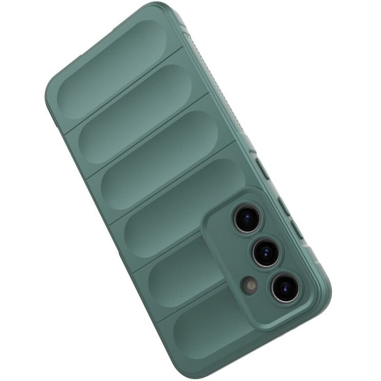 Защитный чехол Deexe Terra Case для Samsung Galaxy S24 FE (S721) - Green: фото 3 из 7