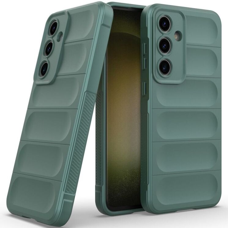 Защитный чехол Deexe Terra Case для Samsung Galaxy S24 FE (S721) - Green: фото 2 из 7