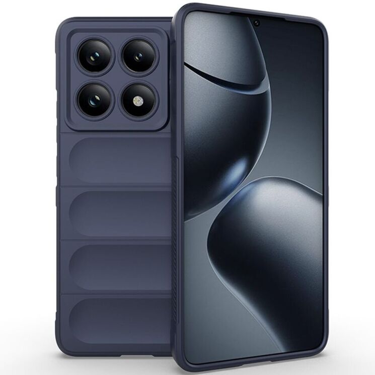 Защитный чехол Deexe Terra Case для Xiaomi 14T Pro - Dark Blue: фото 1 из 6