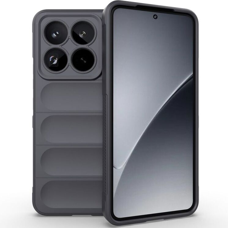 Защитный чехол Deexe Terra Case для Xiaomi 15 Pro - Dark Grey: фото 1 из 4