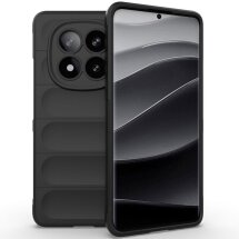 Захисний чохол Deexe Terra Case для Xiaomi Redmi Note 14 Pro Plus - Black: фото 1 з 10