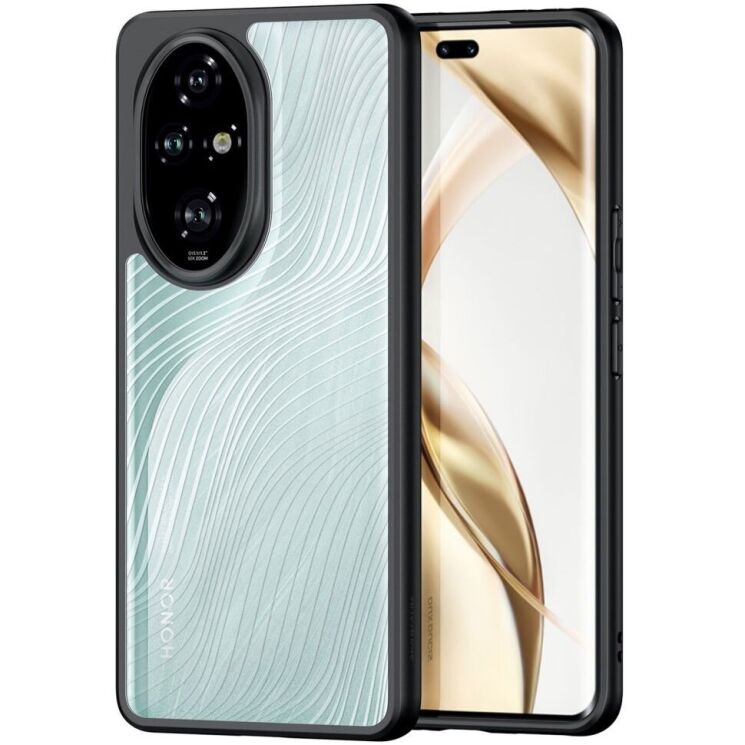 Защитный чехол DUX DUCIS Aimo Series для Honor 200 Pro - Black: фото 1 из 13