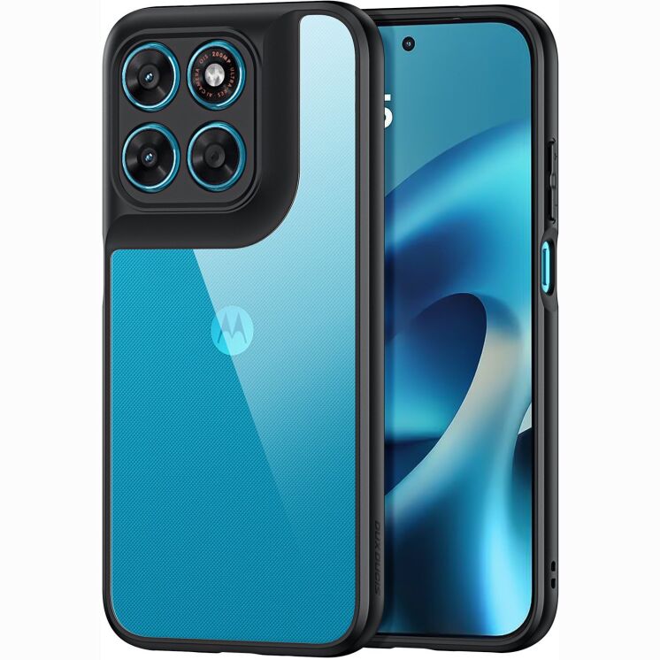Защитный чехол DUX DUCIS Aimo Series для Motorola Moto G77 - Black: фото 1 из 9