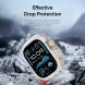 Защитный чехол DUX DUCIS Camo Series для Apple Watch Ultra / Ultra 2 (49mm) - Blue (304638L). Фото 6 из 11