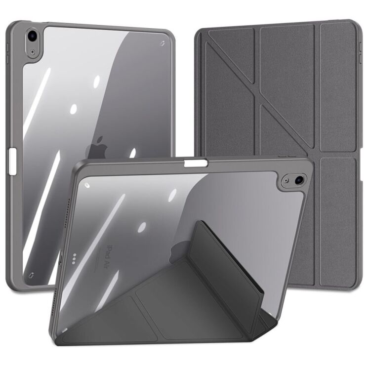 Защитный чехол DUX DUCIS Magi Series для Apple iPad Air 4 / 5 10.9 (2020/2022) / Air 11 (2024) - Grey: фото 2 из 12