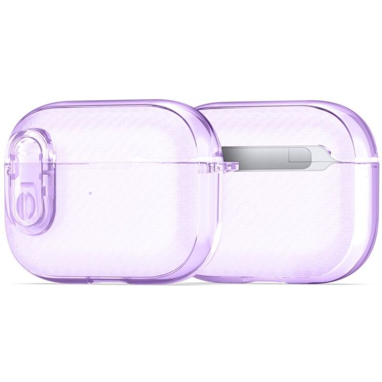 Защитный чехол DUX DUCIS PECK Series для Apple AirPods Pro - Purple: фото 2 из 19