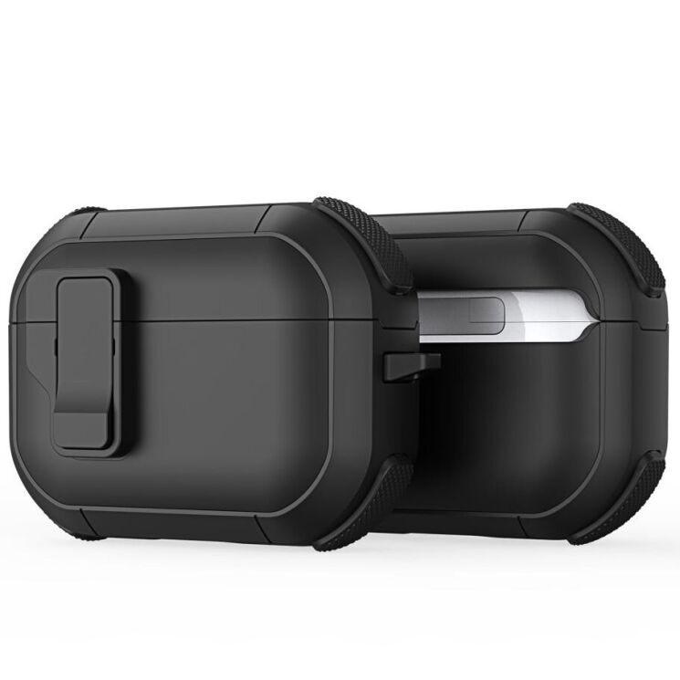 Защитный чехол DUX DUCIS PECP Series для Apple AirPods Pro 2 - Black: фото 1 из 10