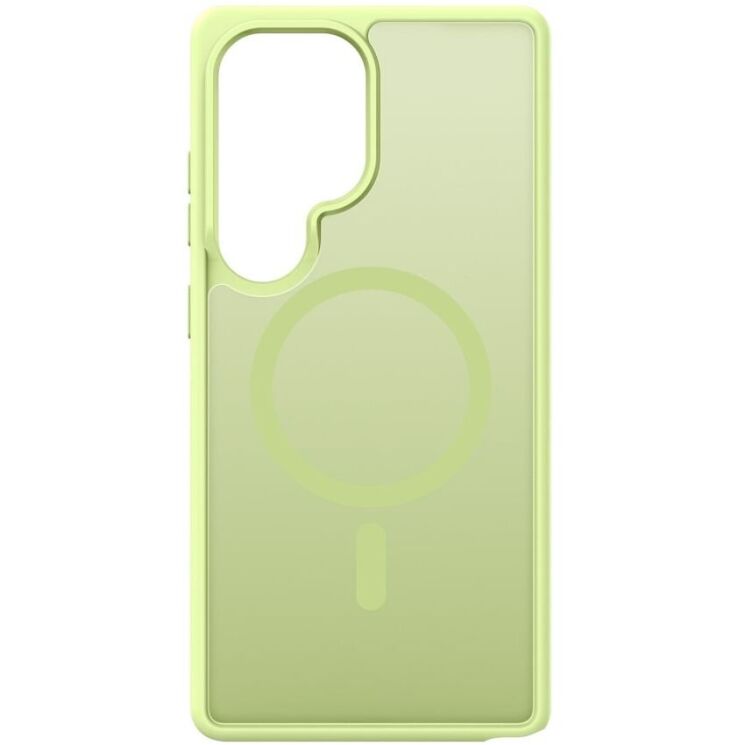 Защитный чехол DUX DUCIS Yind Series MagSafe для Samsung Galaxy S25 Ultra (S938) - Lime / Green: фото 3 из 9