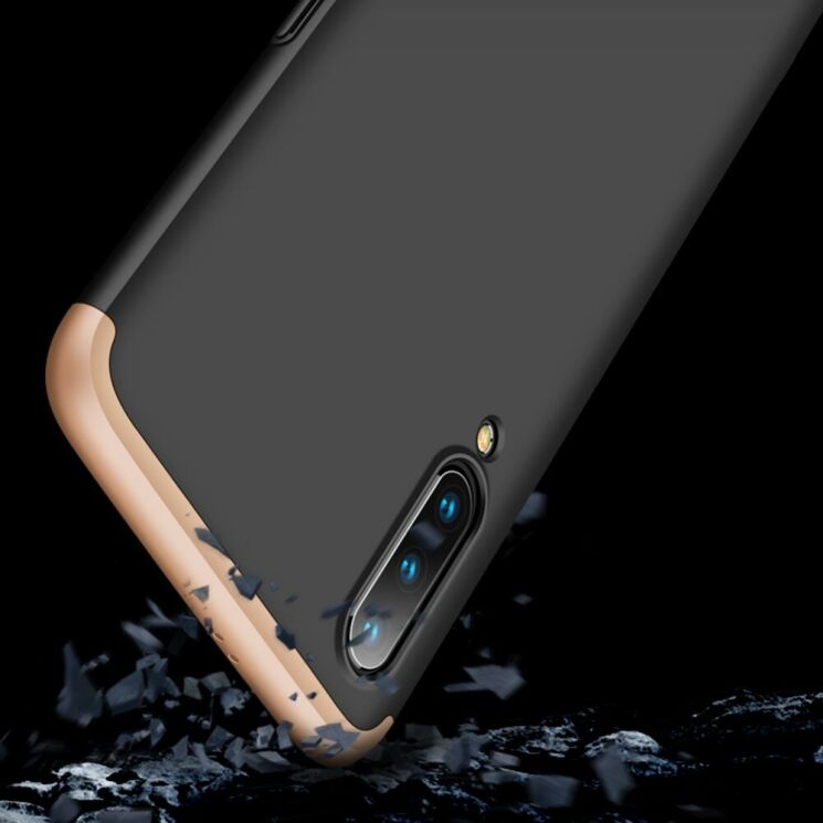 Защитный чехол GKK Double Dip Case для Xiaomi Mi 9 - Black / Gold (225149BS) Защитный чехол GKK Double Dip Case для Xiaomi Mi 9 - Black / Gold: фото 6 из 13