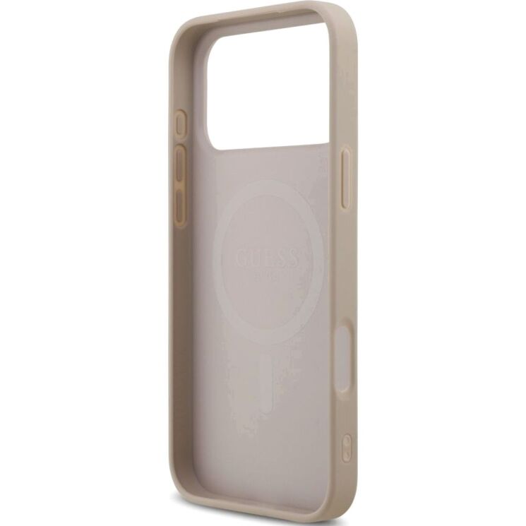 Защитный чехол Guess 4G Printed Stripes MagSafe для iPhone 17 Pro Max (GUHMP17XP4RPSP) - Pink: фото 7 из 9