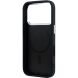 Захисний чохол Guess Grained Triangle Logo MagSafe для iPhone 18 Pro / 17 Pro (GUHMP18LPGSMTLSK) - Black (423745B). Фото 6 з 7