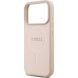 Защитный чехол Guess Saffiano Classic Logo MagSafe для iPhone 17 Pro (GUHMP17LPSAHMCP) - Pink (403271P). Фото 6 из 8