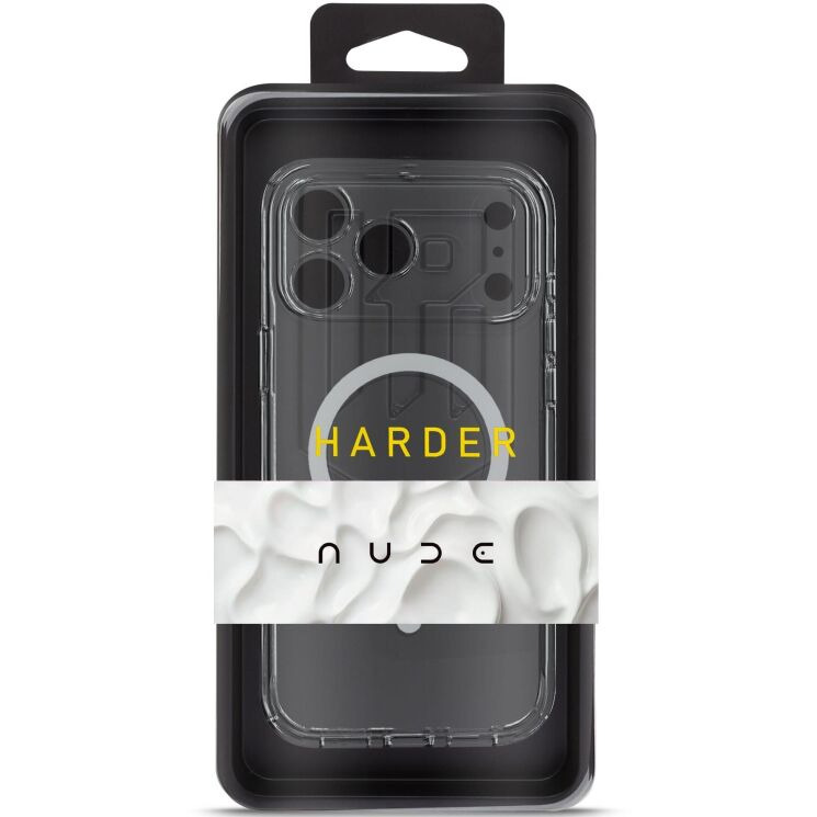 Защитный чехол Harder Nude MagCase для iPhone 18 Pro Max / 17 Pro Max - Transparent: фото 3 из 3