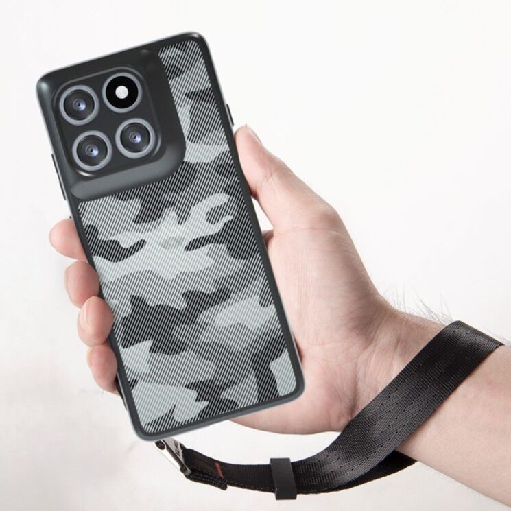 Захисний чохол IBMRS Military для Motorola Edge 60 Pro - Grid Camouflage: фото 5 з 7