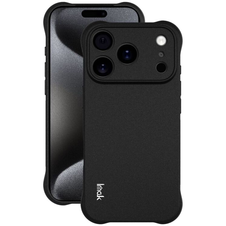 Защитный чехол IMAK Airbag MAX Case для Apple iPhone 17 Pro - Matte Black: фото 2 из 11