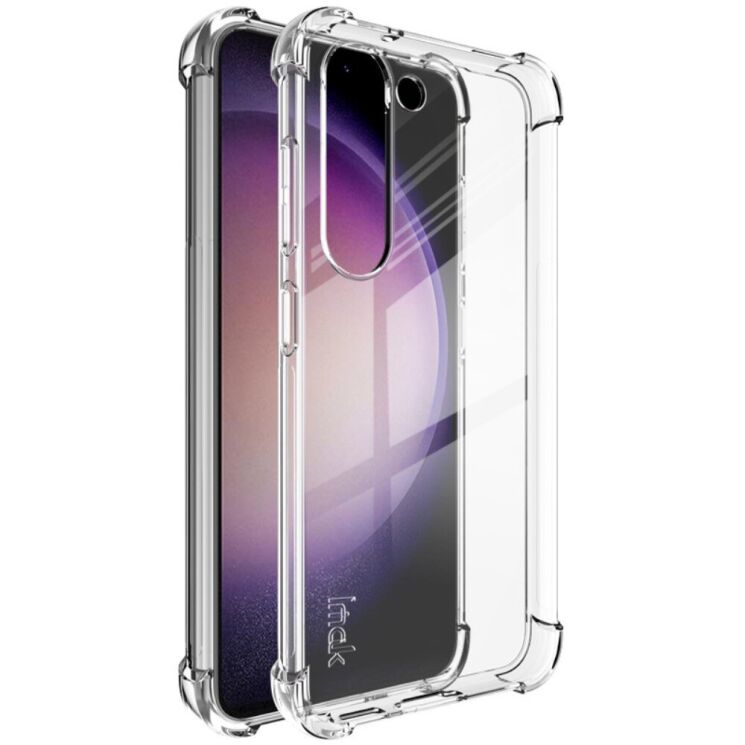 Защитный чехол IMAK Airbag MAX Case для Samsung Galaxy S23 (S911) - Transparent: фото 1 из 11
