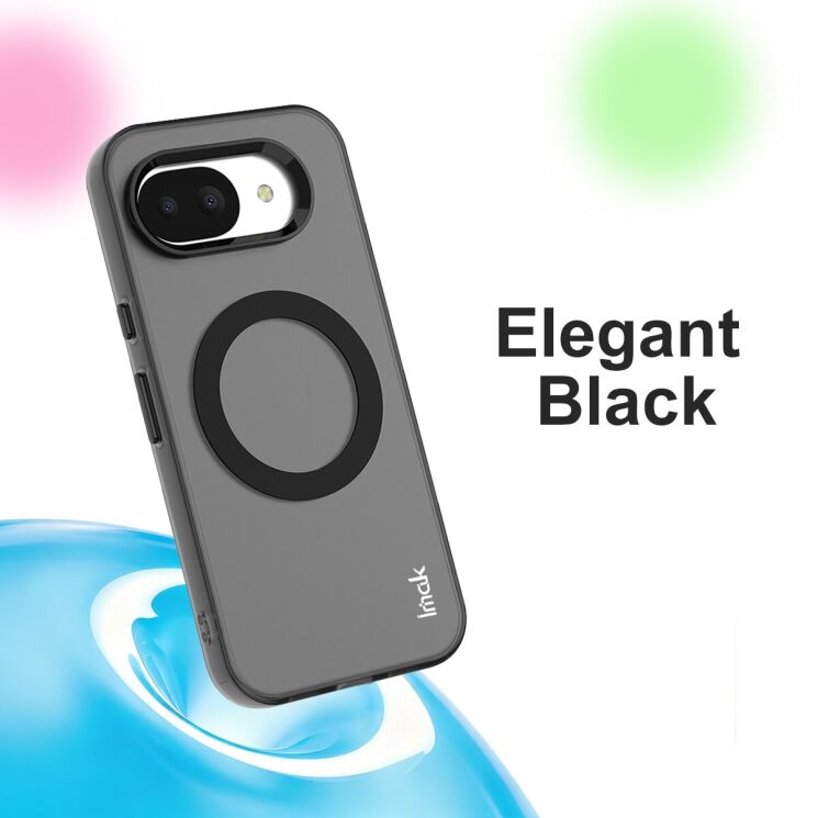 Защитный чехол IMAK Candy Series Magnetic для Google Pixel 10a - Black: фото 8 из 9