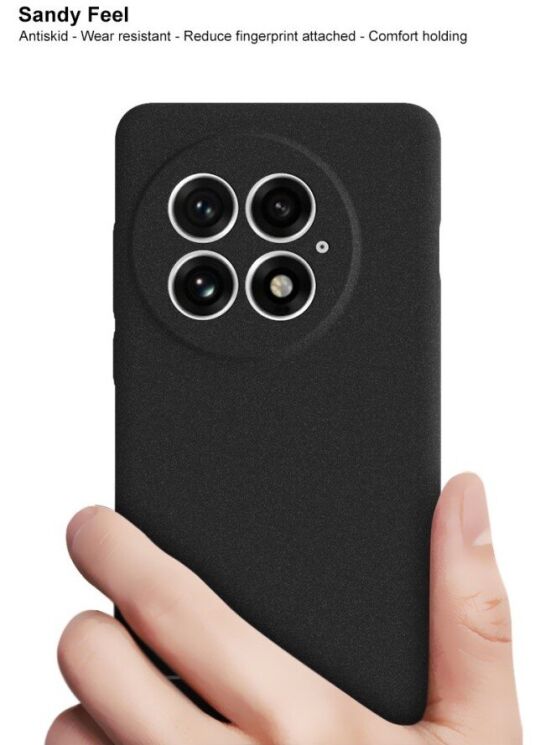 Защитный чехол IMAK Cowboy Hard Shell для OnePlus 13 - Matte Black: фото 7 из 9