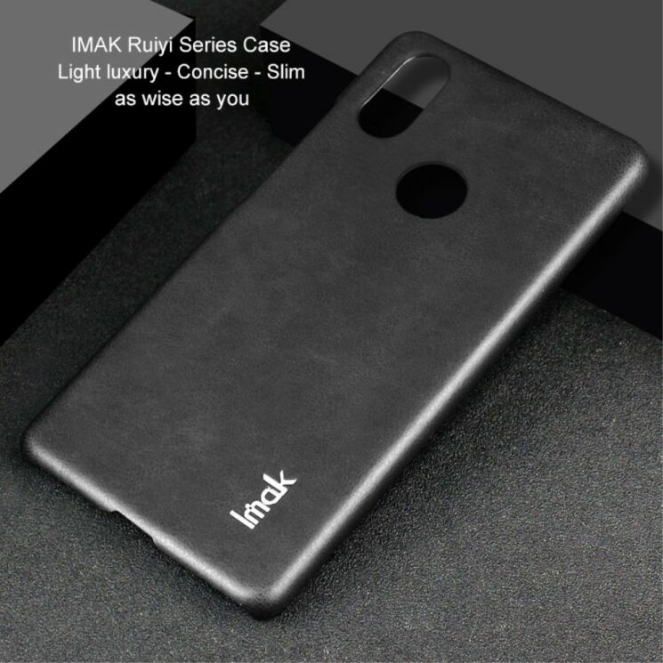 Защитный чехол IMAK Leather Series для Xiaomi Mi 8 SE - Black: фото 2 из 5