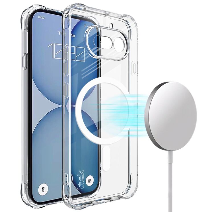 Захисний чохол IMAK Space Shield MagSafe для Nothing Phone (4a) - Transparent (411302T) Захисний чохол IMAK Space Shield MagSafe для Nothing Phone (4a) - Transparent: фото 1 з 10