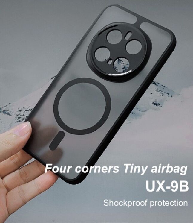 Защитный чехол IMAK UX-9B Series with MagSafe для Honor Magic 7 Pro - Black: фото 9 из 12