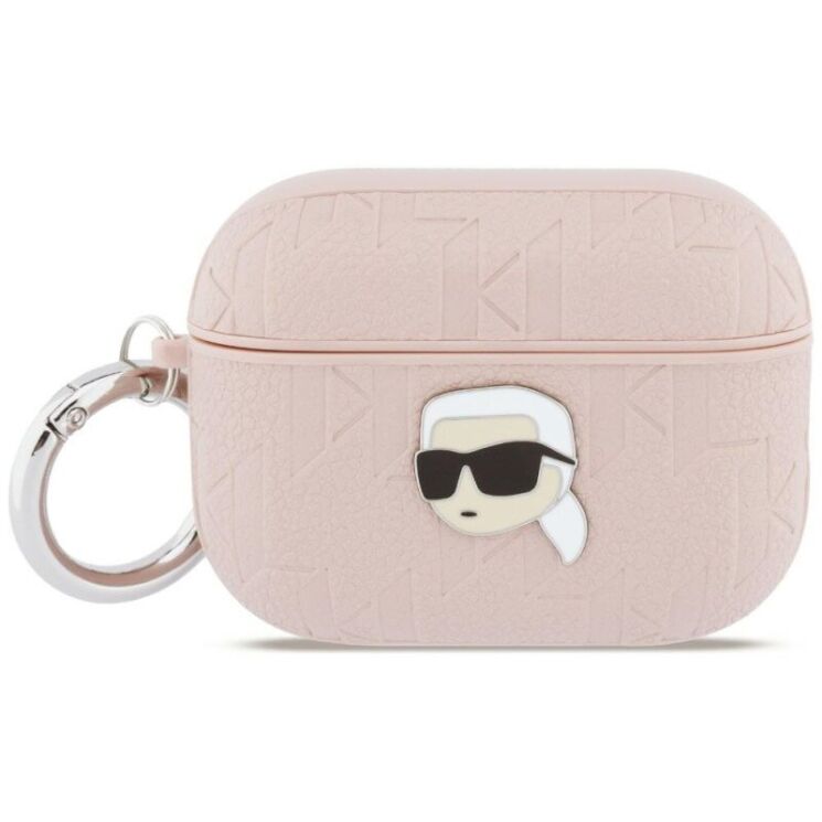 Защитный чехол Karl Lagerfeld Monogram Karl Head для AirPods Pro 3 (KLAP3PGKIPP) - Pink (390183P) Защитный чехол Karl Lagerfeld Monogram Karl Head для AirPods Pro 3 (KLAP3PGKIPP) - Pink: фото 1 из 4