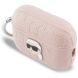 Защитный чехол Karl Lagerfeld Monogram Karl Head для AirPods Pro 3 (KLAP3PGKIPP) - Pink (390183P). Фото 2 из 4