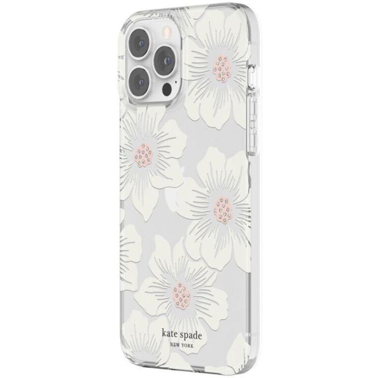 Захисний чохол Kate Spade NY Protective Hardshell для Apple iPhone X / iPhone XS - Hollyhock Floral: фото 2 з 7