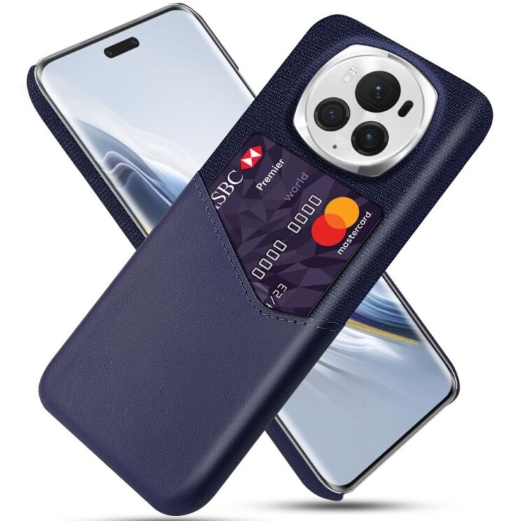 Защитный чехол KSQ Business Pocket для Honor Magic 6 Pro - Blue: фото 1 из 4
