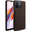 Защитный чехол KSQ Cloth Style для Xiaomi Redmi 12C - Brown (320039Z)