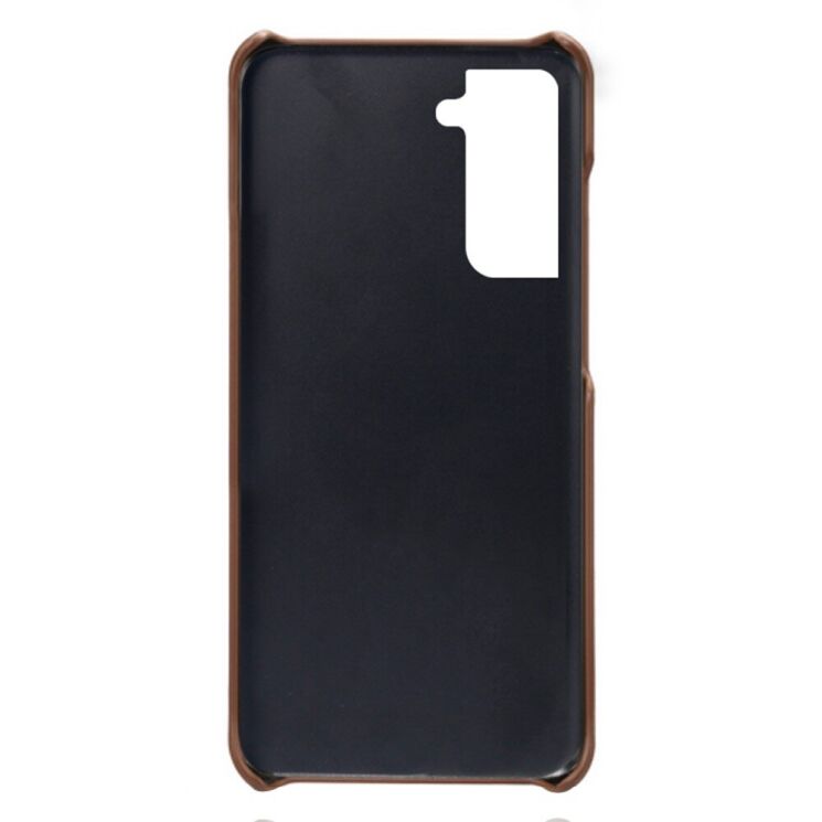 Защитный чехол KSQ Pocket Case для Samsung Galaxy S21 FE (G990) - Brown: фото 4 из 6