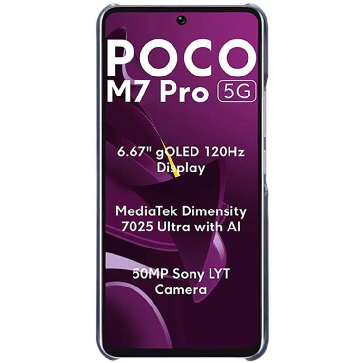 Защитный чехол KSQ Pocket Case для Xiaomi Poco M7 Pro - Blue: фото 4 из 5