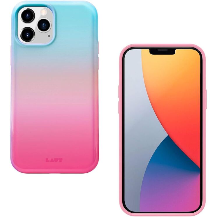 Защитный чехол Laut Huex Fades для Apple iPhone 12 Pro Max (LIP20LHXFSU) - Summer Blue Pink: фото 2 из 6