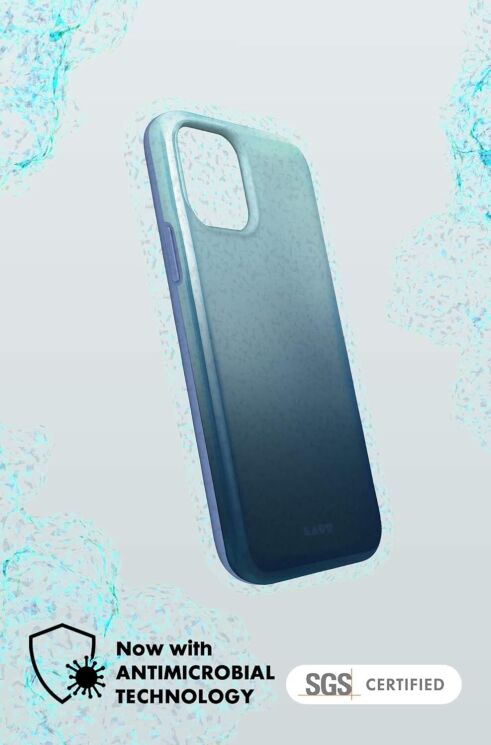 Защитный чехол Laut Huex Fades для Apple iPhone 12 Pro Max (LIP20LHXFSU) - Summer Blue Pink: фото 4 из 6