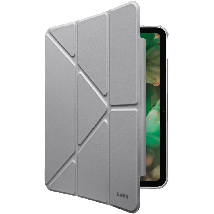 Защитный чехол Laut HUEX FOLIO для Apple iPad Air 11 M3/M2 (2025/2024) / Air 4 / 5 10.9 (2020/2022) / Pro 11 (2020/2021/2022) - Grey: фото 2 из 7