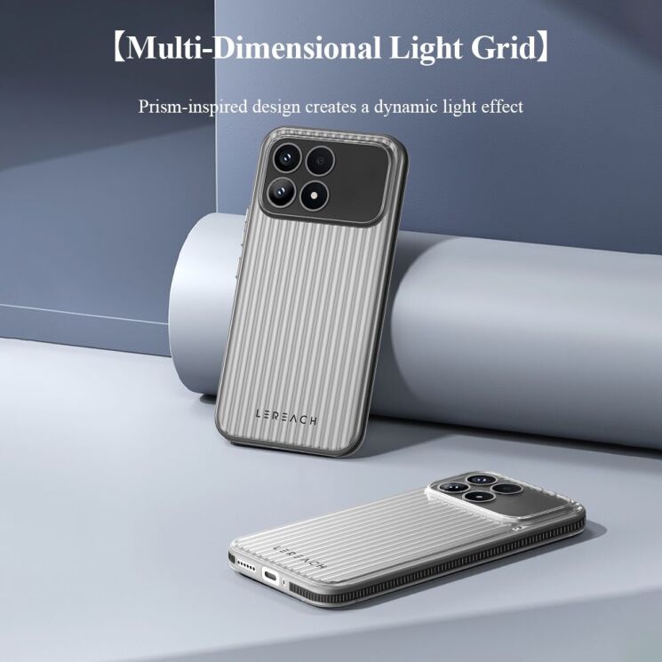 Защитный чехол LEREACH TOC Series для Xiaomi Poco F8 Pro - Black: фото 7 из 10