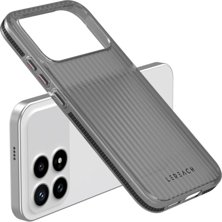 Защитный чехол LEREACH TOC Series для Xiaomi Poco F8 Pro - Black: фото 1 из 10