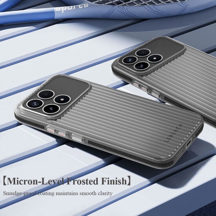 Защитный чехол LEREACH TOC Series для Xiaomi Poco F8 Pro - Black: фото 6 из 10