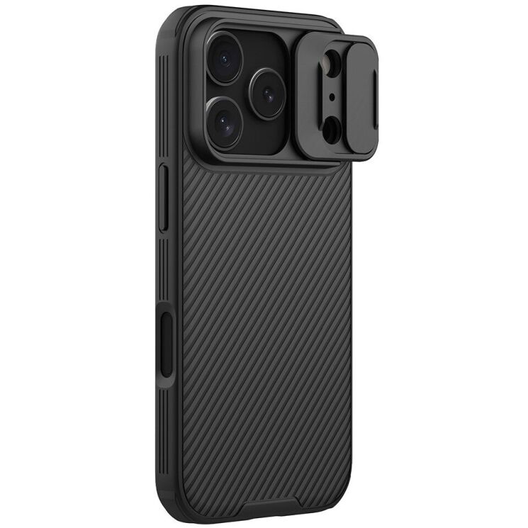 Захисний чохол NILLKIN CamShield Pro (with MagSafe Support) для Apple iPhone 17 Pro - Black: фото 2 з 18